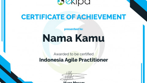 Certification Of Agile Practitioner Indonesia | Ekipa E-learn